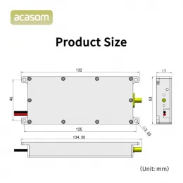 200–400MHz 50W High-Power VCO Drone Jammer Module ACASOM