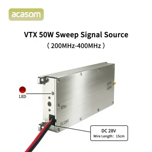 ACASOM 200–400MHz 50W VCO RF глушитель дронов | Chipomi
