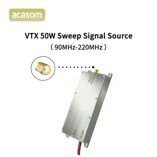 ACASOM Тактический 90–220MHz 50W VCO RF модуль глушения сигналов | Chipomi