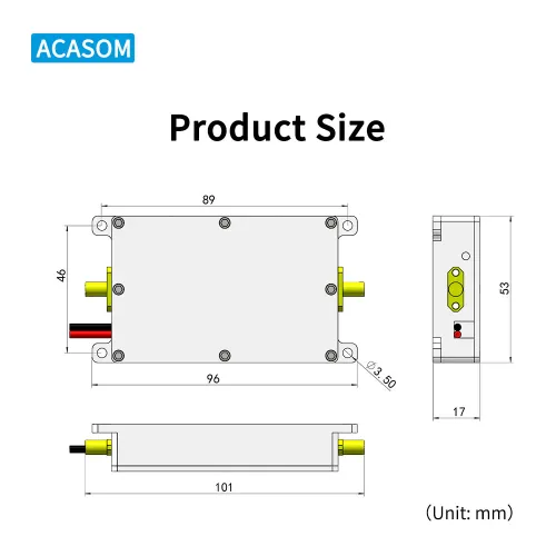 ACASOM 2300-2500MHz 30W/40W TX Amplifier for Long-Range UAV Communication | Chipomi