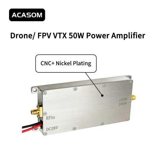 Усилитель передатчика 100–200MHz 50W (47dBm) для профессиональных UAV систем | Chipomi