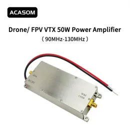 90–130MHz 47dBm (50W) сверхмощный односторонний усилитель передающего канала для дронов и БПЛА