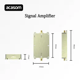 5.725–5.85GHz 46dBm 40W RF Signal Amplifier TX Only ACASOM