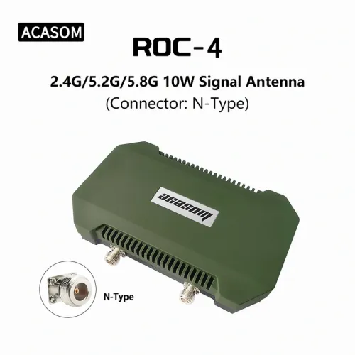 ROC-4 10W усилитель сигнала дрона 2.4GHz и 5.2/5.8GHz | Chipomi