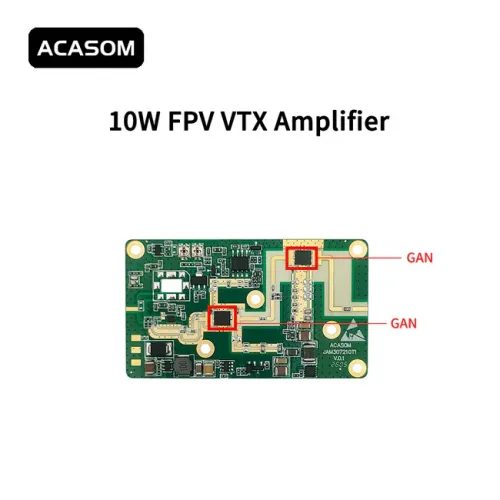 90–1300 Гц 10 Вт PCBA модуль широкополосного усиления GaN ACASOM | Chipomi