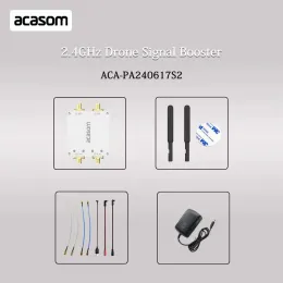 ACASOM 2.4GHz 4W Dual-Channel Wireless Signal Amplifier Module for WiFi Bluetooth ZigBee