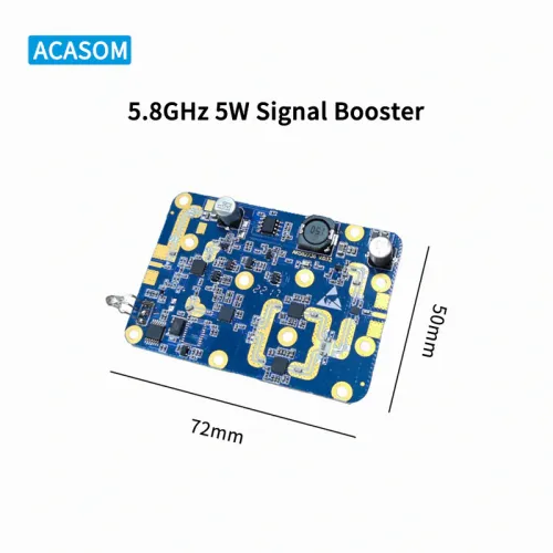 Радиочастотный усилительный модуль ACASOM 5.8ГГц 5Вт для расширения Wi-Fi и промышленной связи | Chipomi