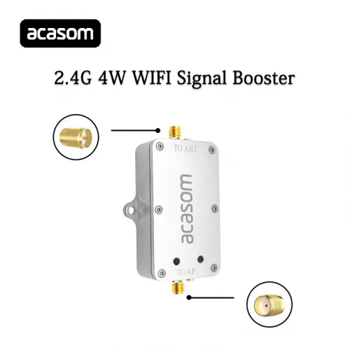 Усилитель и расширитель сигнала ACASOM 2.4ГГц 4Вт для Wi-Fi, Bluetooth и беспроводных систем | Chipomi