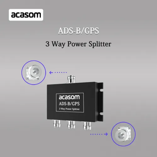3-канальный разветвитель мощности ACASOM 1090 МГц 1575 МГц N-разъём для ADS-B GPS | Chipomi
