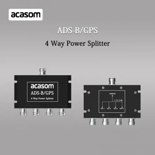 ACASOM 1090MHz 1575MHz 4 Way Power Divider for ADS-B GPS | Chipomi