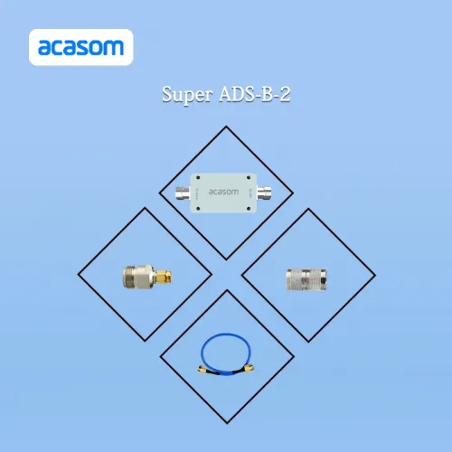 1090 МГц сверхмалошумящий усилитель ADS-B для Radarcape и FLARM ACASOM Super ADS-B-2 | Chipomi