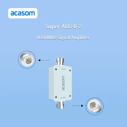 800–2150 МГц наружный усилитель ADS-B GPS 23 дБ для Radarcape и FLARM ACASOM Super ADS-B-2 | Chipomi