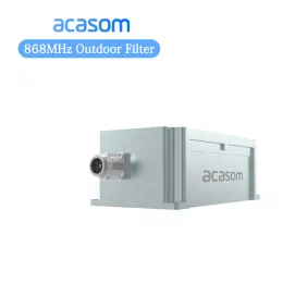 868 МГц уличный полостной фильтр IP67 с разъёмами N-гнездо для Helium и LoRaWAN ACASOM