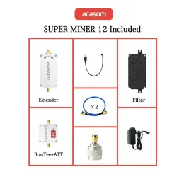 902–928 МГц 1 Вт усилитель сигнала Helium Super Miner12 ACASOM
