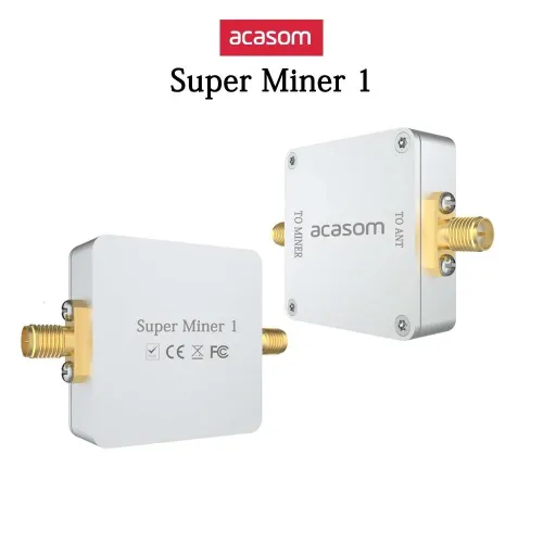 902–928 МГц активный полостной фильтр с байпасом Super Miner для Helium ACASOM | Chipomi
